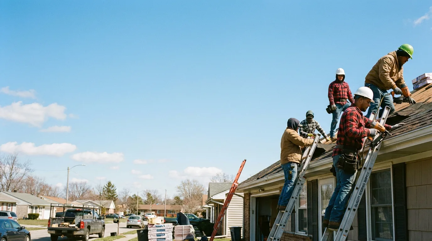 Roofing in Mexico, IN near me